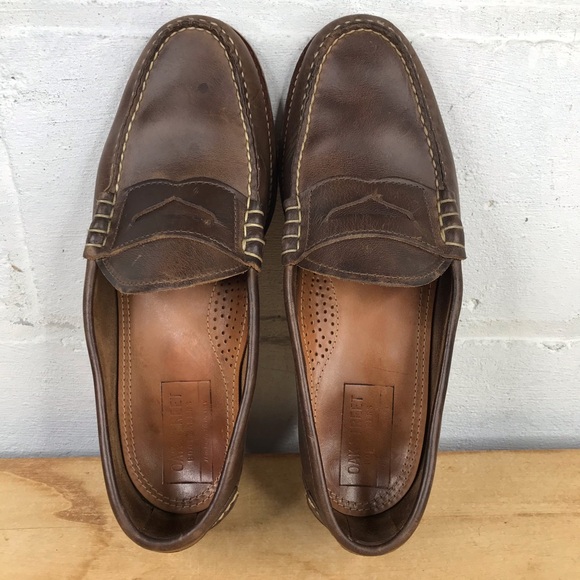 Oak Street Bootmakers Mens 11.5 D (READ) Beefroll Penny Loafer - Picture 11 of 14